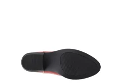 Journee Collection Womens Novva Western Ankle Boot - Red 13 Journee Collection Womens Novva Western Ankle Boot - Red -Women Shoes Store US 01 303313 06