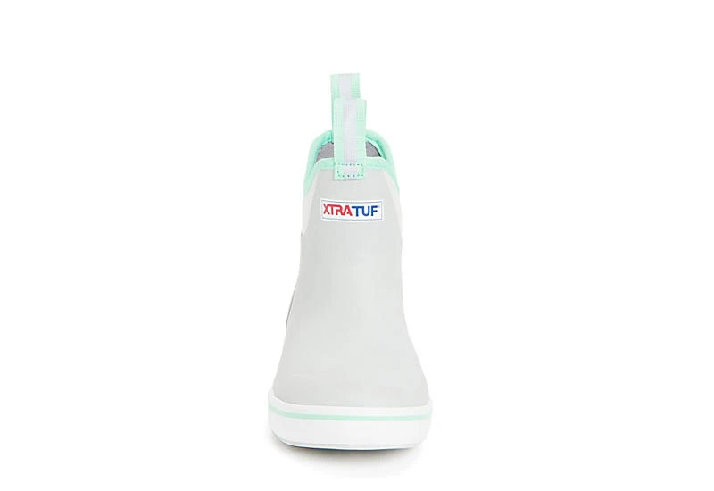 Xtratuf Womens 6 Ankle Deck Boot - Grey 3 Xtratuf Womens 6 Ankle Deck Boot - Grey - Image 3