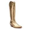 Coconuts Womens Agency Western Boot - Gold