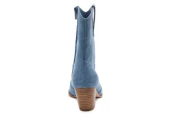Coconuts Womens Bambi Western Boot - Blue 11 Coconuts Womens Bambi Western Boot - Blue -Women Shoes Store US 01 303494 04