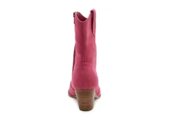 Coconuts Womens Bambi Western Boot - Bright Pink -Women Shoes Store US 01 303496 04