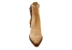 Coconuts Womens Jane Western Ankle Boot - Natural -Women Shoes Store US 01 303521 02
