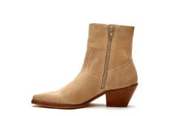 Coconuts Womens Jane Western Ankle Boot - Natural -Women Shoes Store US 01 303521 03