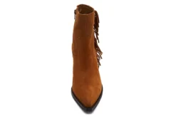 Coconuts Womens Jane Western Ankle Boot - Cognac -Women Shoes Store US 01 303522 02