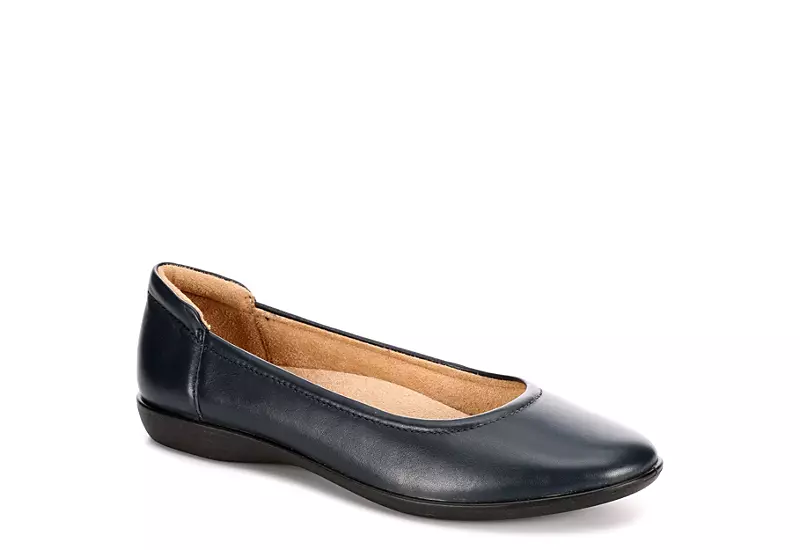 Naturalizer Womens Flexy Flat - Navy 1 Naturalizer Womens Flexy Flat - Navy