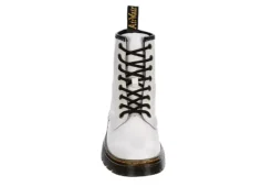 Dr. Martens Dr.martens Womens Zavala Combat Boot - White -Women Shoes Store US 01 330184 02