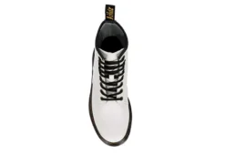 Dr. Martens Dr.martens Womens Zavala Combat Boot - White -Women Shoes Store US 01 330184 05