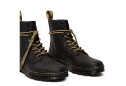 Dr. Martens Dr.martens Womens Combs Combat Boot - Black -Women Shoes Store US 01 330188 02