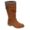 Xappeal Womens Chelsey Tall Boot - Brown