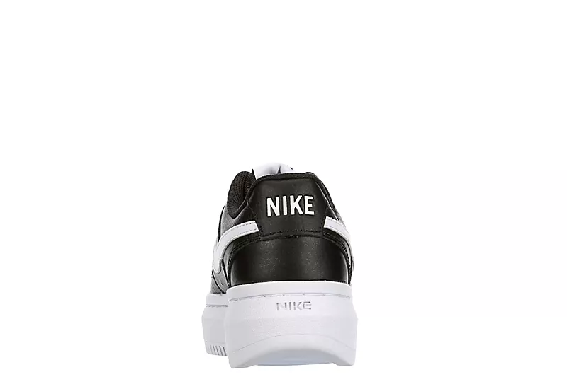 Nike Womens Court Vision Alta Sneaker - Black 5 Nike Womens Court Vision Alta Sneaker - Black - Image 5