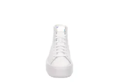 Puma Womens Kaia High Top Platform Sneaker - White 9 Puma Womens Kaia High Top Platform Sneaker - White -Women Shoes Store US 01 400758 02