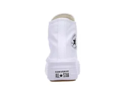 Converse Womens Chuck Taylor All Star Move High Top Sneaker - White -Women Shoes Store US 01 400794 04