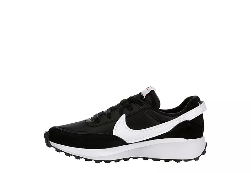 Nike Womens Waffle Debut Sneaker - Black 4 Nike Womens Waffle Debut Sneaker - Black - Image 4