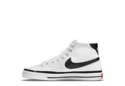 Nike Womens Court Legacy Mid Sneaker - White 9 Nike Womens Court Legacy Mid Sneaker - White -Women Shoes Store US 01 400889 02