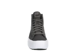 Puma Womens Kaia High Top Platform Sneaker - Dark Grey -Women Shoes Store US 01 401233 02