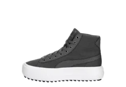 Puma Womens Kaia High Top Platform Sneaker - Dark Grey -Women Shoes Store US 01 401233 03