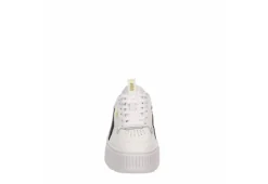 Puma Womens Karmen Rebelle Platform Sneaker - White -Women Shoes Store US 01 401234 02