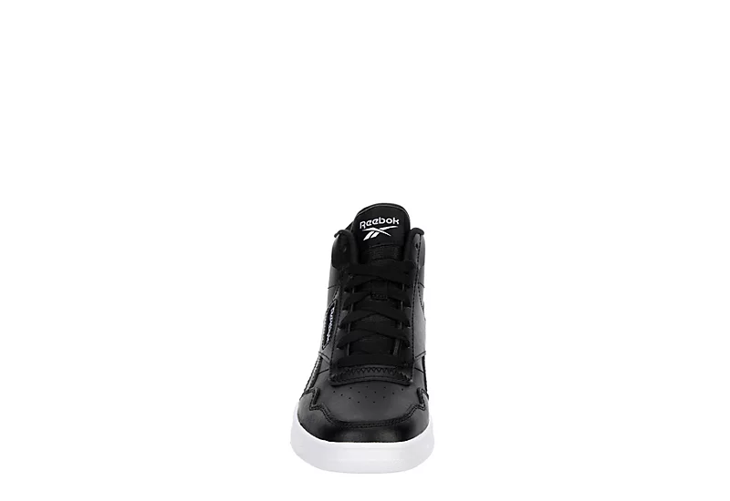Reebok Womens Club High Top Sneaker - Black 3 Reebok Womens Club High Top Sneaker - Black - Image 3