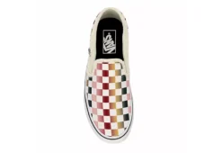 Vans Womens Asher Slip On Sneaker - Multicolor -Women Shoes Store US 01 401279 05