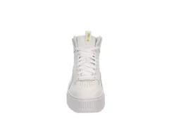 Puma Womens Karmen Rebelle Mid Sneaker - White 9 Puma Womens Karmen Rebelle Mid Sneaker - White -Women Shoes Store US 01 401295 02