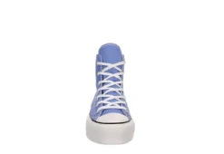 Converse Womens Chuck Taylor All Star High Top Platform Sneaker - Light Blue 9 Converse Womens Chuck Taylor All Star High Top Platform Sneaker - Light Blue -Women Shoes Store US 01 401339 02