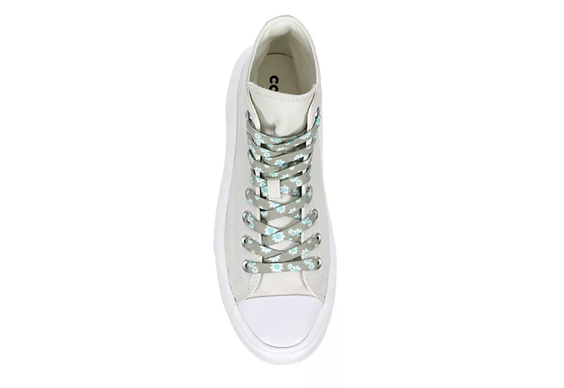 Converse Womens Chuck Taylor All Star Move High Top Sneaker - Bone 6 Converse Womens Chuck Taylor All Star Move High Top Sneaker - Bone - Image 6