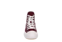 Converse Womens Chuck Taylor All Star Move High Top Sneaker - Burgundy -Women Shoes Store US 01 401341 02