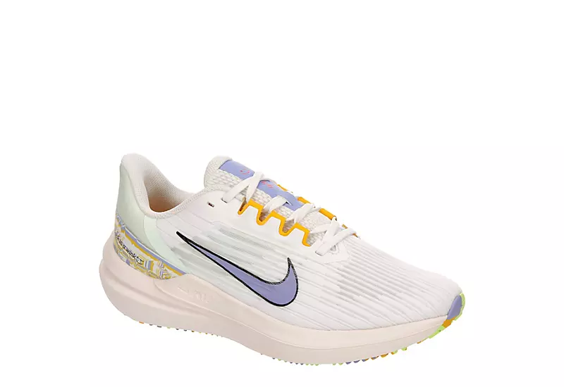 Nike Womens Zoom Winflo 9 Running Shoe - White 1 Nike Womens Zoom Winflo 9 Running Shoe - White