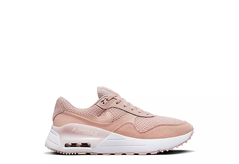 Nike Womens Air Max Systm Sneaker - Blush 2 Nike Womens Air Max Systm Sneaker - Blush - Image 2