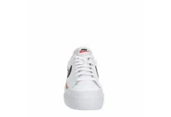 Nike Womens Court Legacy Lift Sneaker - White -Women Shoes Store US 01 401377 02