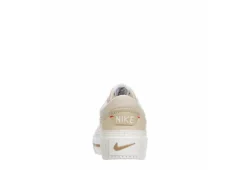 Nike Womens Court Legacy Lift Sneaker - Bone -Women Shoes Store US 01 401378 04