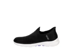 Skechers Womens Go Walk 6 Quick Fit Slip-ins Walking Shoe - Black -Women Shoes Store US 01 401389 03