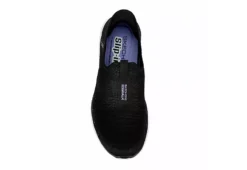 Skechers Womens Go Walk 6 Quick Fit Slip-ins Walking Shoe - Black -Women Shoes Store US 01 401389 05
