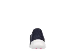 Skechers Womens Go Walk 6 Quick Fit Slip-ins Walking Shoe - Navy -Women Shoes Store US 01 401391 04
