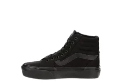 Vans Womens Filmore High Top Platform Sneaker - Black -Women Shoes Store US 01 401394 03