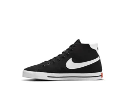 Nike Womens Court Legacy Mid Sneaker - Black -Women Shoes Store US 01 401396 02