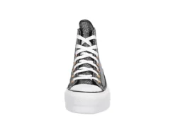 Converse Womens Chuck Taylor All Star High Top Platform Sneaker - Black -Women Shoes Store US 01 401474 02