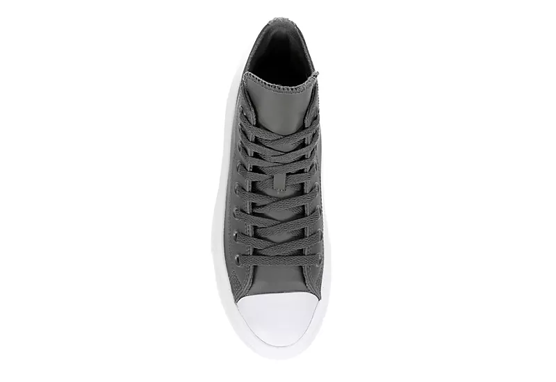 Converse Womens Chuck Taylor All Star Move High Top Sneaker - Dark Grey 6 Converse Womens Chuck Taylor All Star Move High Top Sneaker - Dark Grey - Image 6