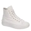 Converse Womens Chuck Taylor All Star Move High Top Sneaker - Pale Grey