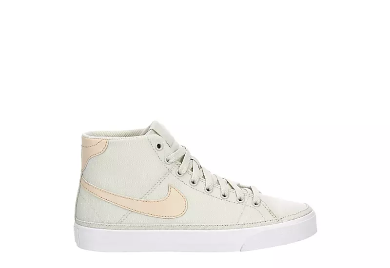 Nike Womens Court Legacy Mid Sneaker - Bone 2 Nike Womens Court Legacy Mid Sneaker - Bone - Image 2
