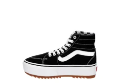 Vans Womens Filmore High Top Tapered Platform Sneaker - Black -Women Shoes Store US 01 401517 03