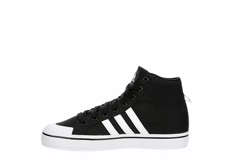 Adidas Womens Bravada 2.0 Mid Sneaker - Black 4 Adidas Womens Bravada 2.0 Mid Sneaker - Black - Image 4