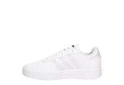 Adidas Womens Court Platform Sneaker - White -Women Shoes Store US 01 401586 03