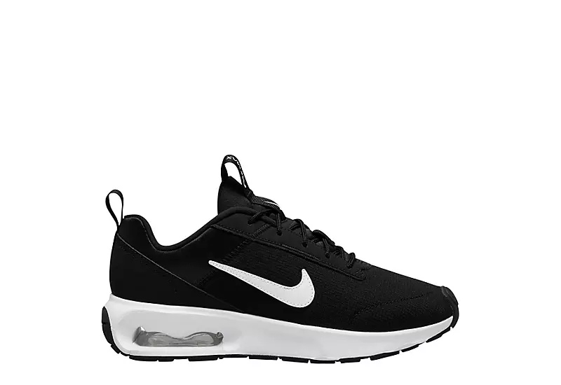 Nike Womens Air Max Intrlk Lite Sneaker - Black 2 Nike Womens Air Max Intrlk Lite Sneaker - Black - Image 2