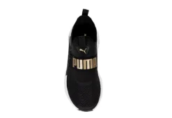 Puma Womens Softride Enzo Evo Slip-on Sneaker - Black -Women Shoes Store US 01 401663 05