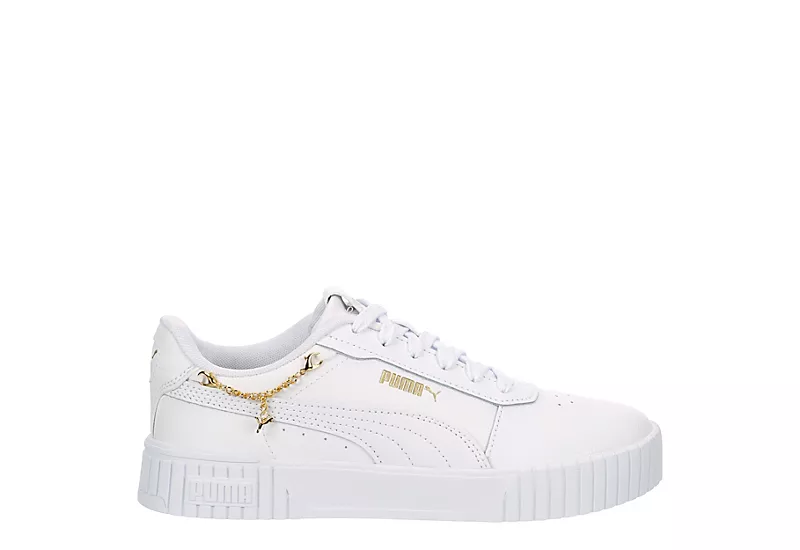 Puma Womens Carina 2.0 Charm Sneaker - White 2 Puma Womens Carina 2.0 Charm Sneaker - White - Image 2