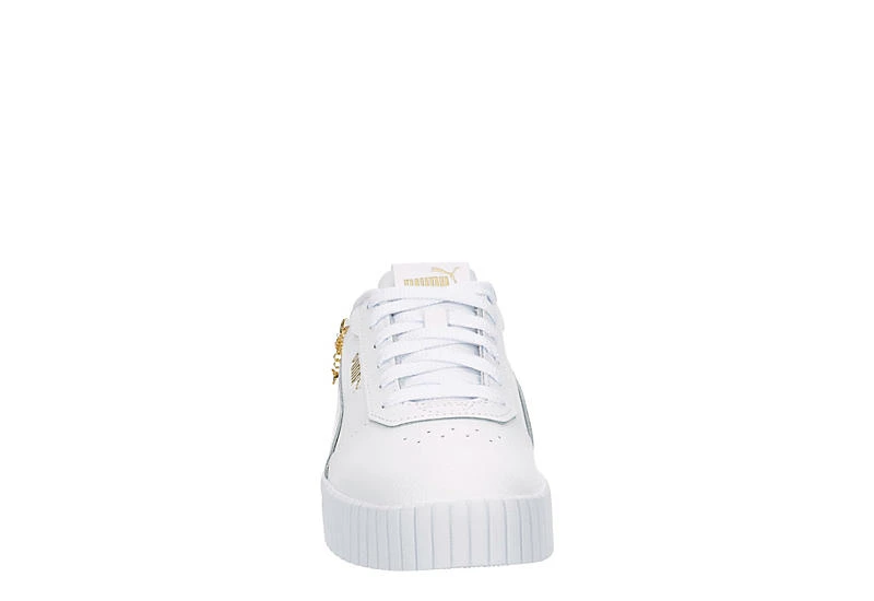 Puma Womens Carina 2.0 Charm Sneaker - White 3 Puma Womens Carina 2.0 Charm Sneaker - White - Image 3