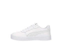 Puma Womens Carina 2.0 Charm Sneaker - White 10 Puma Womens Carina 2.0 Charm Sneaker - White -Women Shoes Store US 01 401669 03