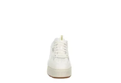 Puma Womens Karmen Rebelle Platform Sneaker - Off White -Women Shoes Store US 01 401672 02