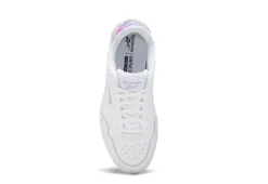 Reebok Womens Court Advance Bold Sneaker - White -Women Shoes Store US 01 401686 03
